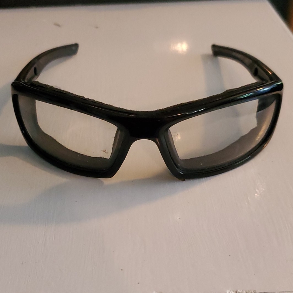 Transition motorcycle glasses